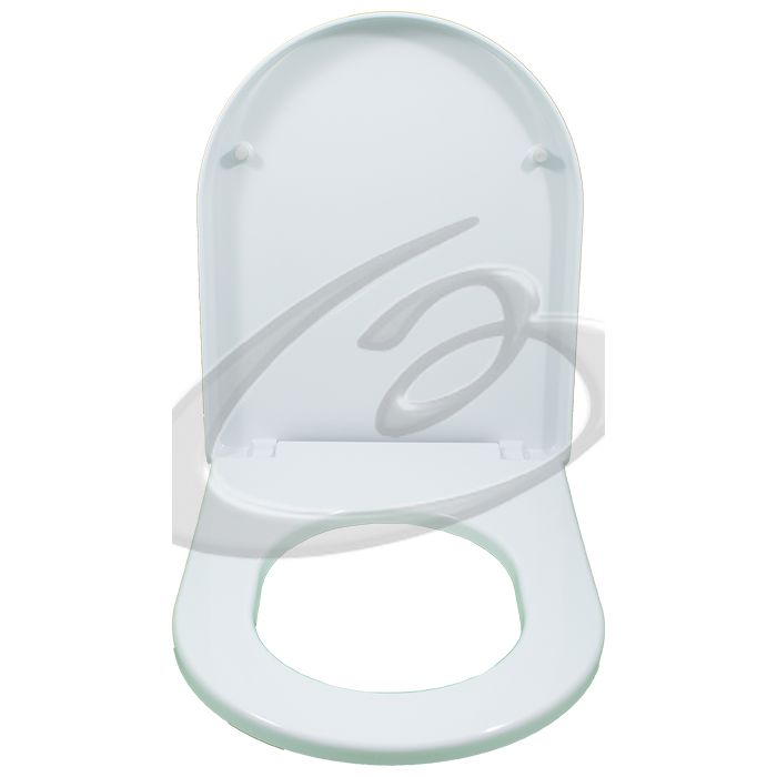 Copriwater Termoindurente Per GLOBO FORTY3 Sospeso – Cerniere Inox Con Soft Close, Made In Italy
