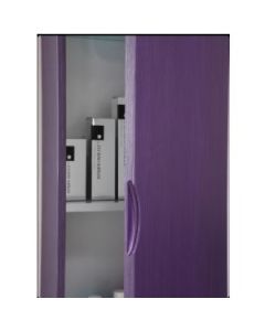 44665 - COLONNA CON SPECCHIO VIOLA VENATO