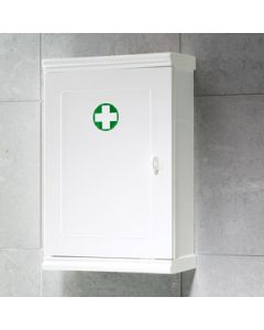 8035 - ARMADIETTO PENSILE FARMACIA CON CHIAVE, RESINE TERMOPLASTICHE