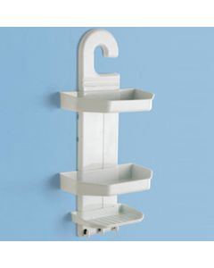 808102 - JUNIOR, PORTASAPONE E OGGETTI PER DOCCIA IN RESINE TERMOPLASTICHE, BIANCO