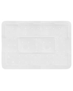 973782 - TAPPETO ANTISCIVOLO VASCA E DOCCIA TINTA UNITA, BIANCO