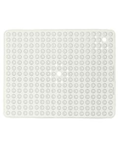 978060 - TAPPETO ANTISCIVOLO DOCCIA E VASCA RETTANGOLARE, TRASPARENTE