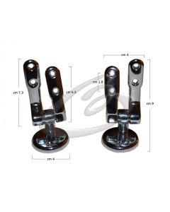 CERNIERE COPRIWATER PRESQU'ILE JACOB DELAFON - CROMO LUCIDO