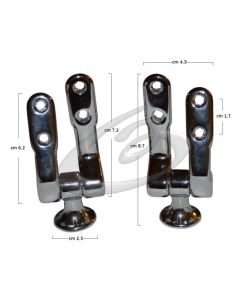 CERNIERE COPRIWATER DOLOMITE SUITE - CROMO LUCIDO