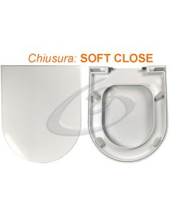 Copriwater Viva Stile Termoindurente Soft Close Chiusura Rallentata
