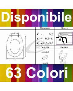 COPRIWATER POZZI GINORI CURVA