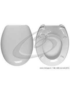 ISEO KIEKO EX ALFA SEDILE WC TERMOINDURENTE AVVOLGENTE COPRIWATER BIANCO MADE IN ITALY