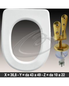 COPRIWATER GODIA KERASAN CERNIERA DORATA ORO