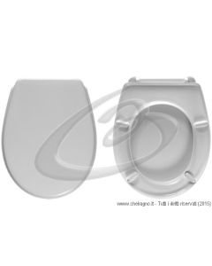 KIM POZZI GINORI SEDILE WC TERMOINDURENTE COPRIWATER BIANCO MADE IN ITALY