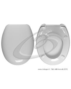 ONDA HATRIA SPEA SEDILE WC TERMOINDURENTE COPRIWATER AVVOLGENTE BIANCO MADE IN ITALY