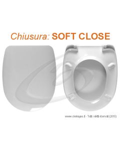 GIO' HIDRA SEDILE WC TERMOINDURENTE AVVOLGENTE SOFT CLOSE CHIUSURA RALLENTATA COPRIWATER BIANCO