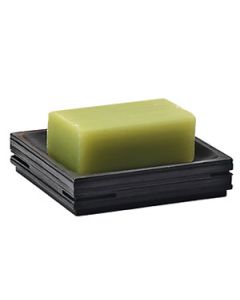 QU11 - QUADROTTO PORTASAPONE NERO