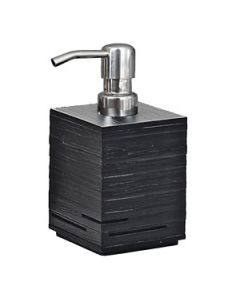 QU81 - QUADROTTO DOSASAPONE CON EROGATORE IN METALLO NERO