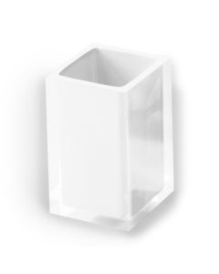 Portaspazzolini Bianco Rainbow