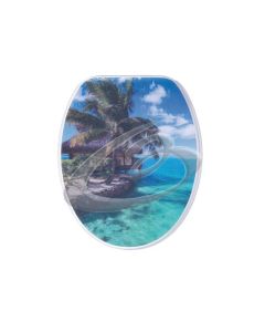 SEDILE WC IN MDF GRANATO CARAIBI GEDY CO41