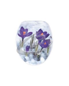 SEDILE WC IN MDF GRANATO FIORI GEDY CO41