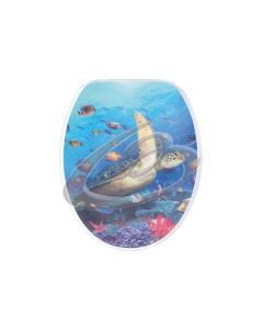 SEDILE WC IN MDF GRANATO TARTARUGA GEDY CO41