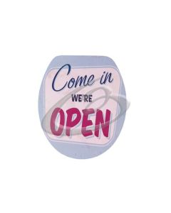 SEDILE WC IN MDF ONICE OPEN GEDY CO42