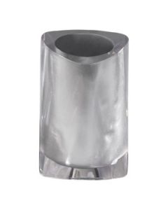 Portaspazzolini Twist Argento