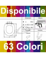 COPRIWATER CADET AMERICAN STANDARD - DISPONIBILE IN 63 COLORI - MADE IN ITALY