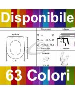 COPRIWATER PERLE IDEAL SANITAIRE DISPONIBILE IN 63 COLORI - MADE IN ITALY