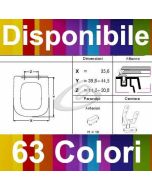 COPRIWATER TONIC II IDEAL STANDARD - DISPONIBILE IN 63 COLORI - MADE IN ITALY