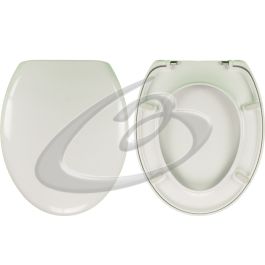 WC-Sitz Für ESEDRA FLY – Thermo-Duroplast, Weiß, Mit Edelstahl-Scharnieren, Soft-Close Oder Normalverschluss, Made In Italy