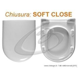 Idrotop Copriwater Per CATALANO POLIS (Terra/Sospeso) In Termoindurente Bianco, Cerniere Inox Con Soft Close O Normale – Made In Italy - 4