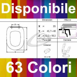 SEDILE WC PER CESAME VASO BELLE EPOQUE BIANCO FORMA 6 - | Leroy Merlin