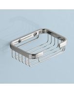 2411 - DAKOTA, PORTASAPONE SINGOLO IN FILO, ACCIAIO INOX