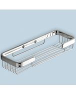 2418 - DAKOTA, PORTASAPONE DOPPIO IN FILO, ACCIAIO INOX