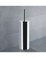 7833 - MAINE SCOPINO WC CON CIUFFO IN SETOLE, ACCIAIO, SCATOLA TRASPARENTE