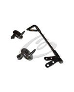 CERNIERE COPRIWATER PALAZZIO ISVEA - CROMO LUCIDO