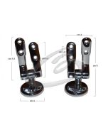 CERNIERE COPRIWATER ARKITEKT EVERGREEN SYPHONIC VITRA - CROMO LUCIDO