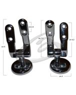 CERNIERE COPRIWATER ELMAS LAPINO CERAMIC - CROMO LUCIDO