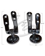 CERNIERE COPRIWATER JENNY GRAVENA - CROMO LUCIDO