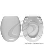 POLIS CATALANO SEDILE WC TERMOINDURENTE AVVOLGENTE COPRIWATER BIANCO MADE IN ITALY