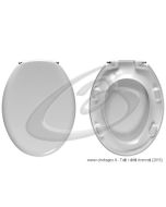 MICHELANGELO MB DELTA SEDILE WC TERMOINDURENTE COPRIWATER AVVOLGENTE BIANCO MADE IN ITALY