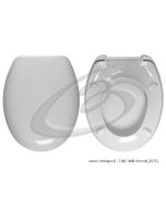 EXEL MULTISPAZIO PLUS CESABO SEDILE WC TERMOINDURENTE AVVOLGENTE COPRIWATER BIANCO MADE IN ITALY