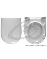 GIULIA GSI FACIS VENUS SEDILE WC TERMOINDURENTE AVVOLGENTE COPRIWATER BIANCO MADE IN ITALY