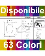 COPRIWATER REVE JACOB DELAFON - DISPONIBILE IN 63 COLORI - MADE IN ITALY