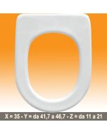 WASHINGTON RAK CERAMICS - COPRIWATER LEGNO TRUCIOLARE POLIESTERE BIANCO