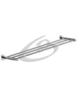 MENSOLA CM 60 PORTASCIUGAMANI IN OTTONE CROMATO GEDY ED44