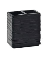 QU98 - QUADROTTO PORTASPAZZOLINI NERO