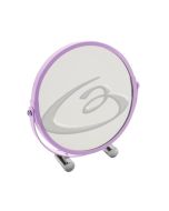 SPECCHIO INGRANDITORE TONDO D' APPOGGIO LILLA METALLO GEDY CO2023