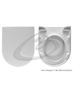 CLEAR OLYMPIA SEDILE WC TERMOINDURENTE COPRIWATER AVVOLGENTE BIANCO MADE IN ITALY